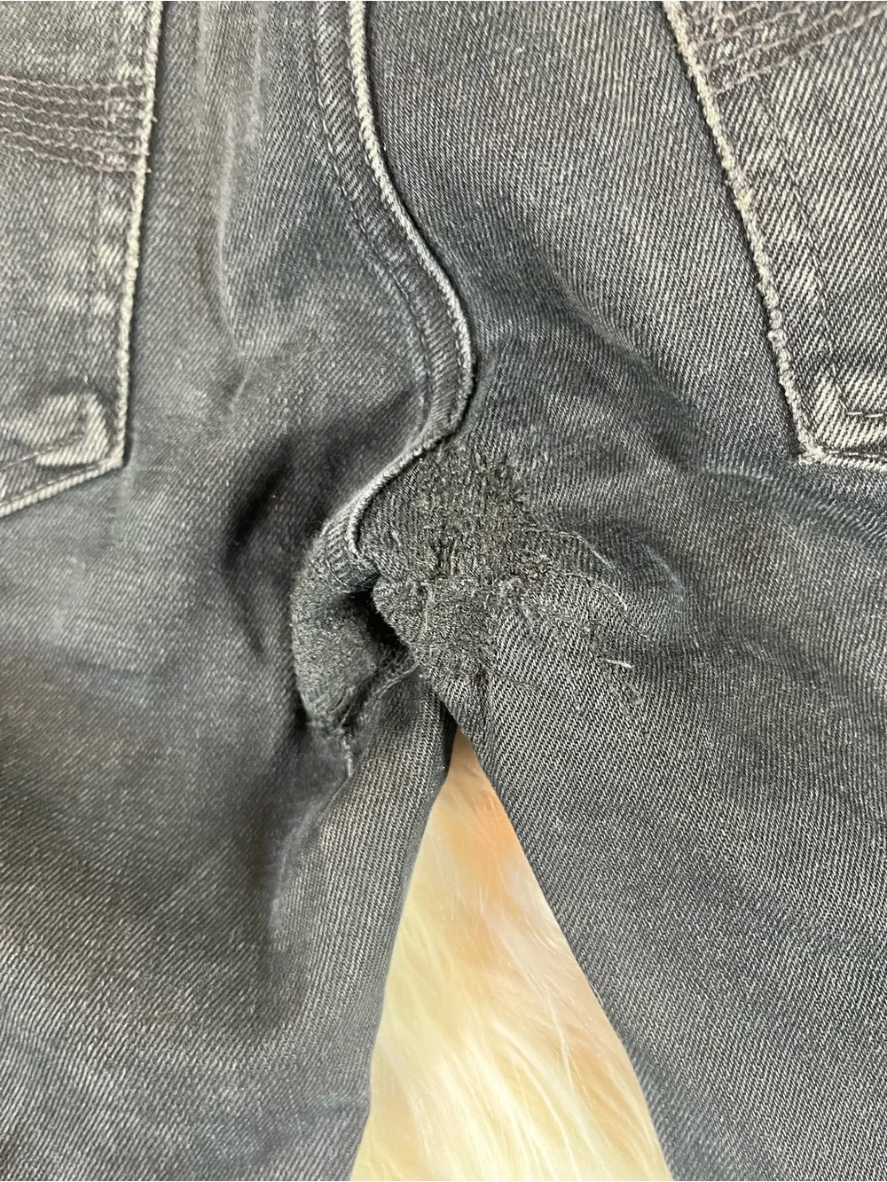 Nudie Tight Long John Jeans Men's 27x30 Black - Picture 4 of 6